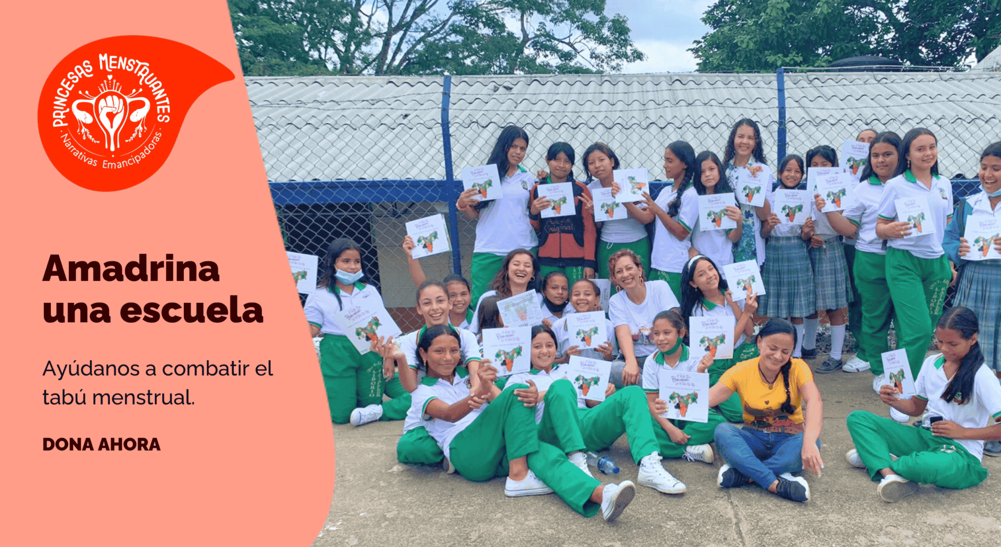 Educación menstrual, dona ahora