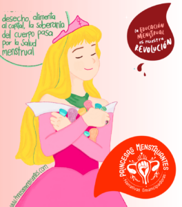 Princesas menstruantes, princesas de la educación menstrual,