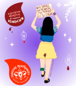 Princesas menstruantes, princesas de la educación menstrual