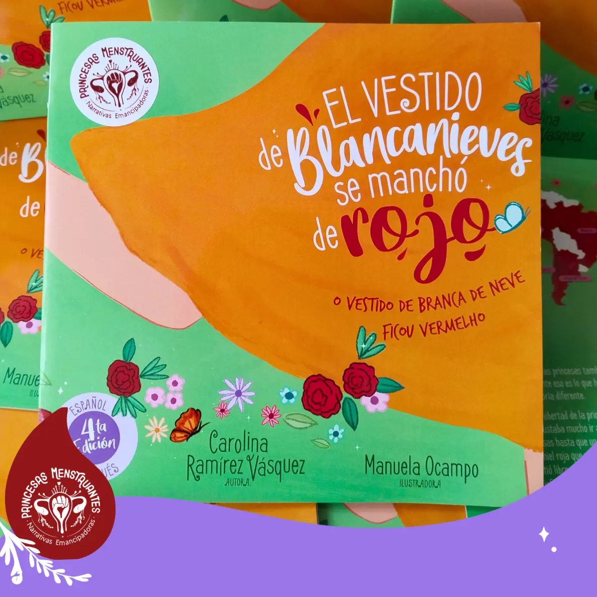 EL VESTIDO DE BLANCANIEVES SE MANCHÓ DE ROJO